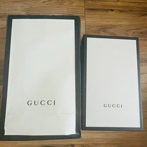 Gucci Shoe Box (With Exterior Bag)